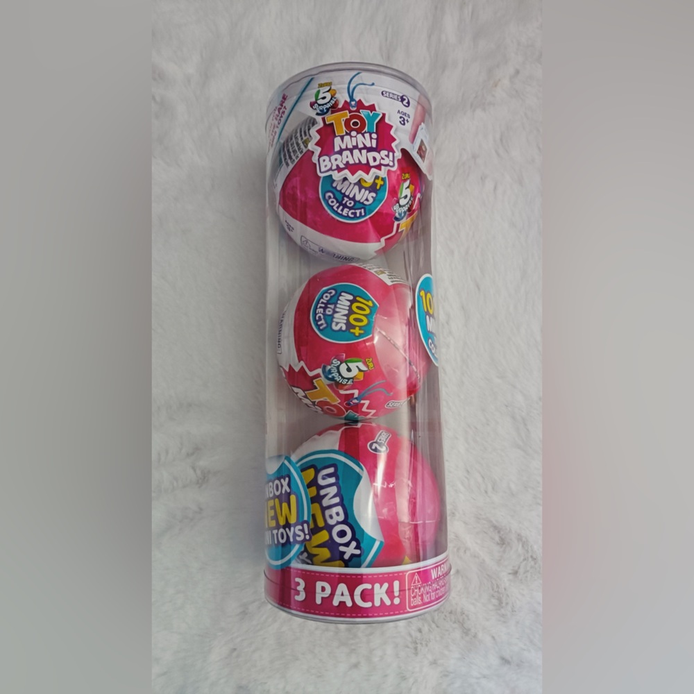 Toy Mini Brands Series 2!! 3 pack Collectible Set